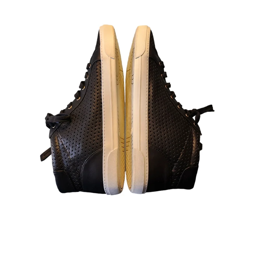 DV Dolce Vita Women's Black Side Zip High Top Sneakers Shoe Size 11